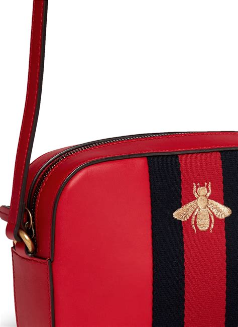 original gucci bee bag|Gucci bag with bumble bee.